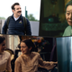 Danny Pudi in Mythic Quest, Jason Sudeikis in Ted Lasso, Youn Yuh-jung in Pachinko, Adam Scott in Severance, and Hailee Steinfeld and Ella Hunt in Dickinson (Photos: Apple TV+)